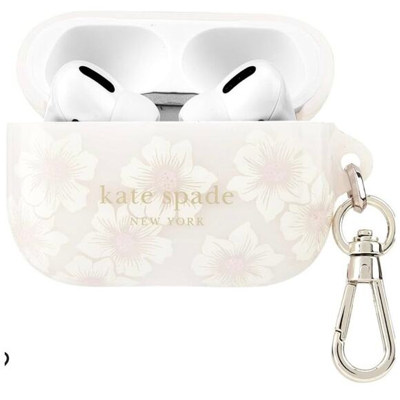 kate spade new york - Protective AirPods 2021 Case Keychain Ring- Hollyhock new - Picture 10 of 10